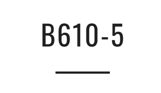 オシアジガーインフィニティモーティブB610-5のインプレ