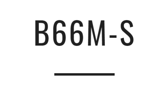 クロスミッションBB B66M-Sのスペックとインプレ