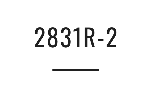 スコーピオン2831R-2のインプレ